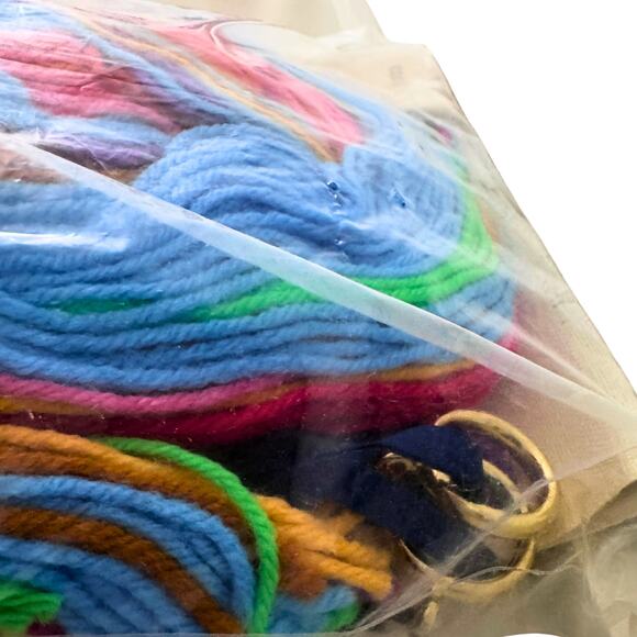 Vintage Spinnerin Stitchery Hobby Horse Latch Hook Kit - New Old Stock | Sealed - Picture 5 of 6